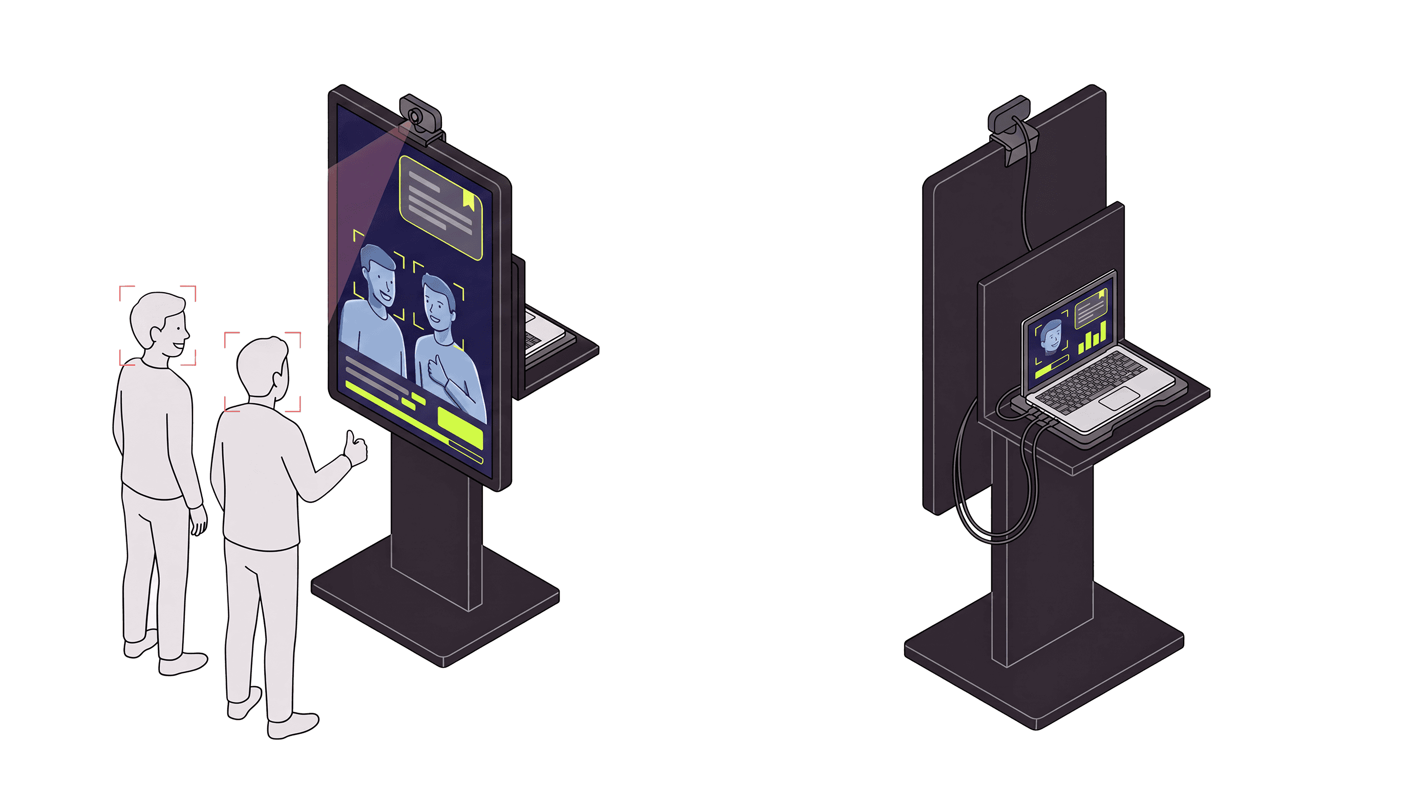Upsun kiosk diagram